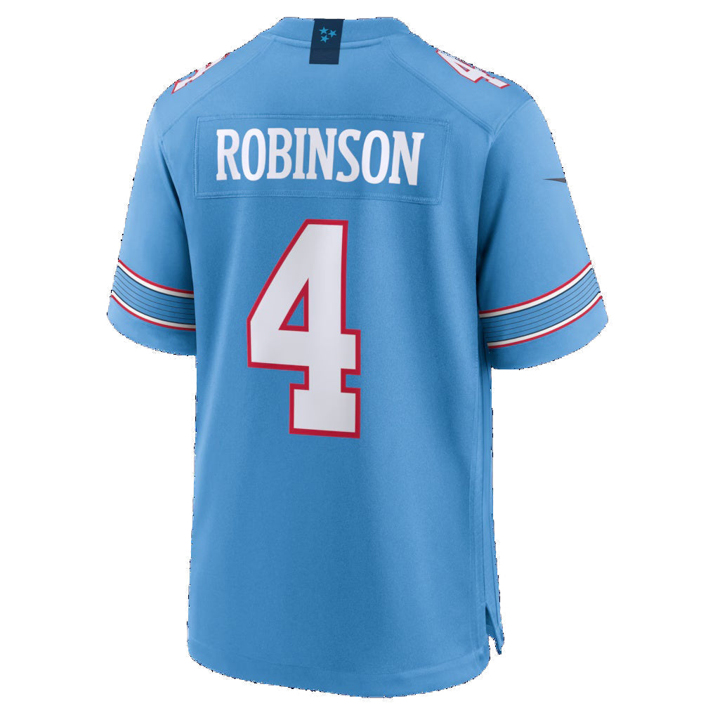 Fenge T.Titans #4 Wan'Dale Robinson Light Blue Team Game Stitched Jerseys
