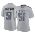 Fenge T.Titans #51 Austin Schlottmann Player Gray Atmosphere Fashion Home Game Stitched Jerseys