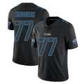 Fenge T.Titans #77 Peter Skoronski Player Black Impact Limited Home Game Stitched Jerseys