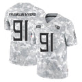 Fenge T.Titans #91 John Franklin-Myers Player Arctic Camo Limited Salute to Service Home Game Stitched Jerseys