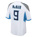 Fenge T.Titans #9 Steve McNair Player White Home Game Stitched Jerseys