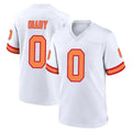 Fenge TB.Buccaneers #0 Yaya Diaby Player White '76 Home Game Stitched Jerseys