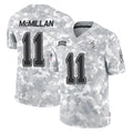 Fenge TB.Buccaneers #11 Jalen McMillan Player Arctic Camo Limited Salute To Service Home Game Stitched Jerseys