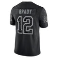 Fenge TB.Buccaneers #12 Tom Brady Player Black RFLCTV Limited Stitched Jerseys