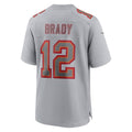 Fenge TB.Buccaneers #12 Tom Brady Player Gray Fashion Game Stitched Jerseys