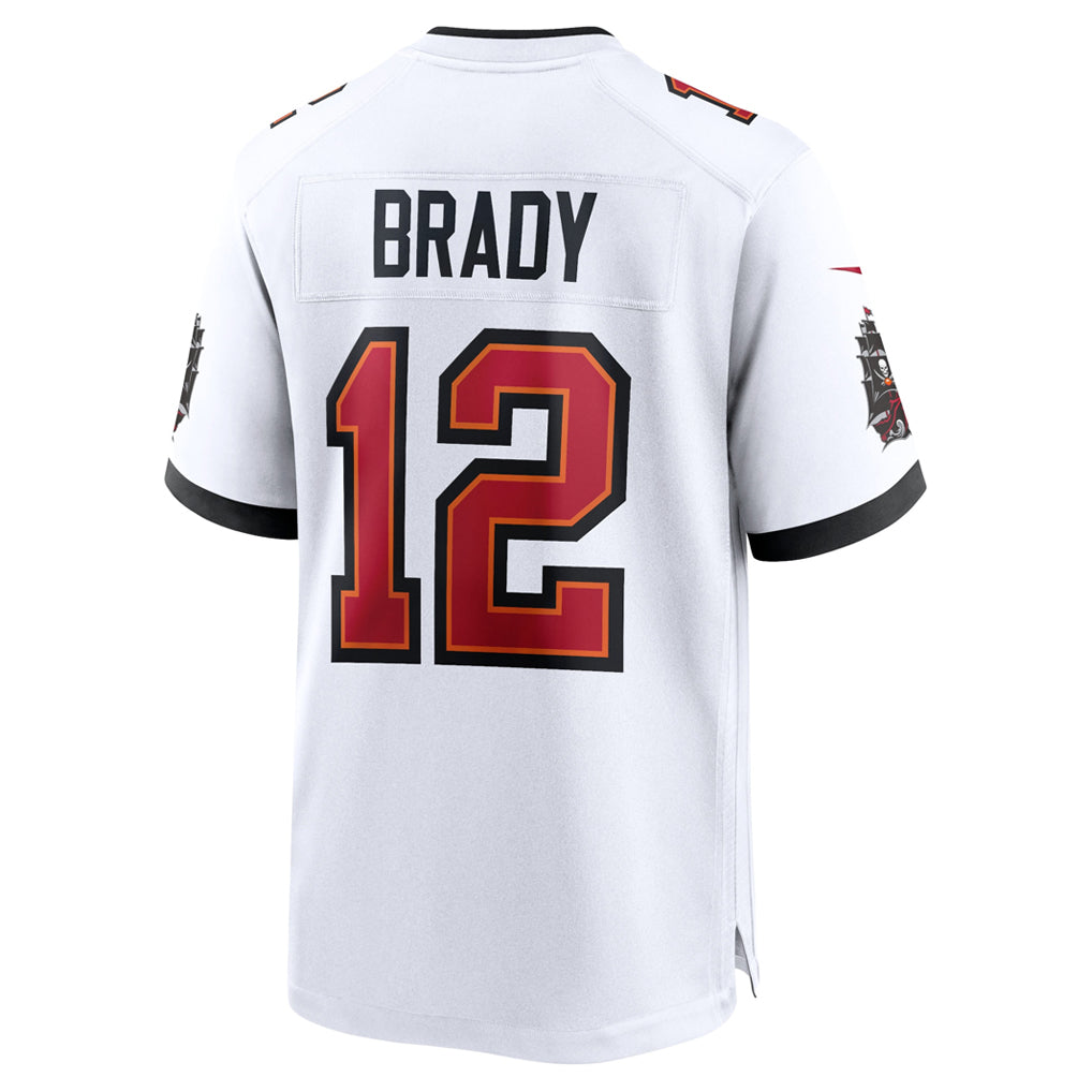 Fenge TB.Buccaneers #12 Tom Brady Player White Home Game Stitched Jerseys
