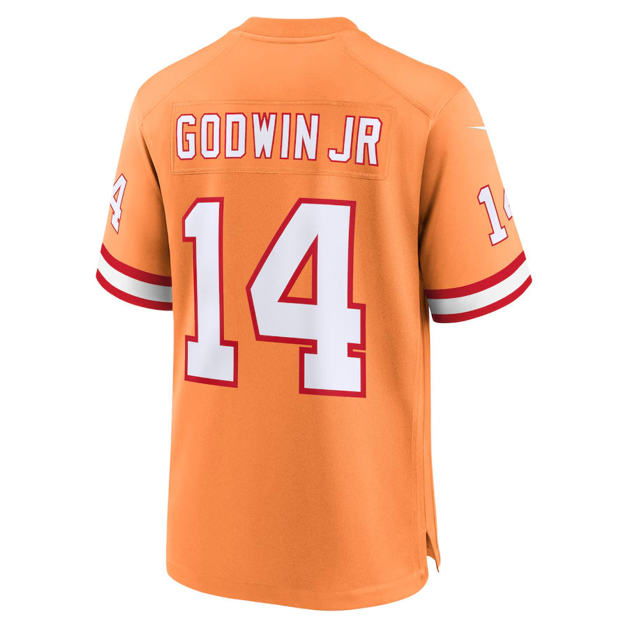 Fenge TB.Buccaneers #14 Chris Godwin Jr. Player Orange Game Stitched Jerseys