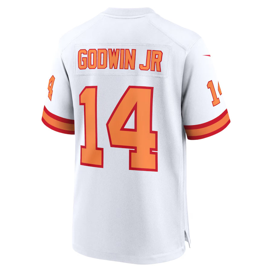 Fenge TB.Buccaneers #14 Chris Godwin Jr. Player White Home Game Stitched Jerseys