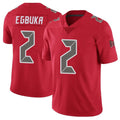Fenge TB.Buccaneers #2 Emeka Egbuka Player Red Vapor Limited Stitched Jerseys