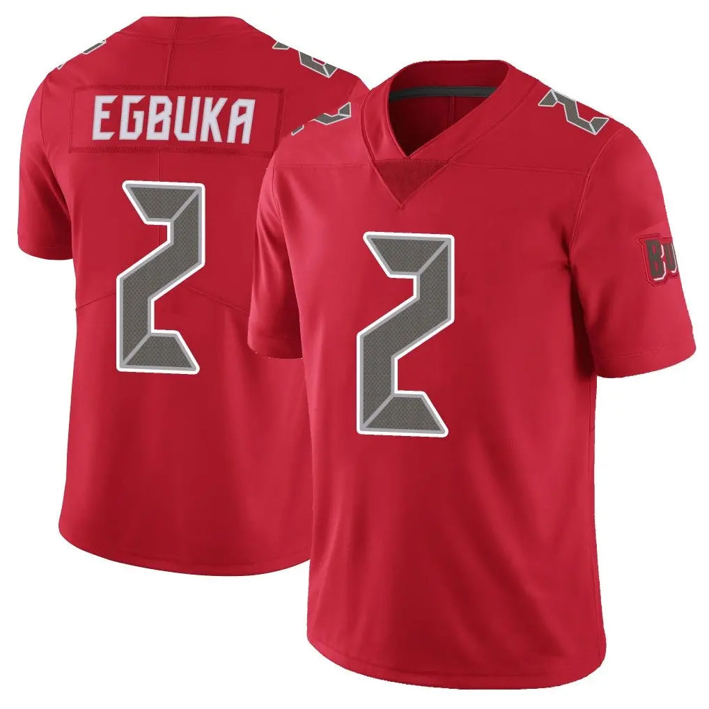 Fenge TB.Buccaneers #2 Emeka Egbuka Player Red Vapor Limited Stitched Jerseys
