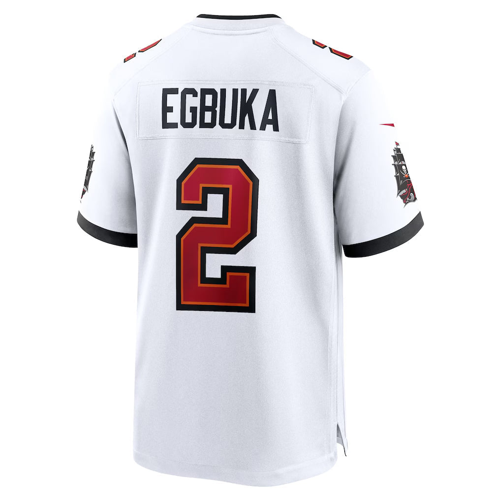 Fenge TB.Buccaneers #2 Emeka Egbuka Player White Home Game Stitched Jerseys
