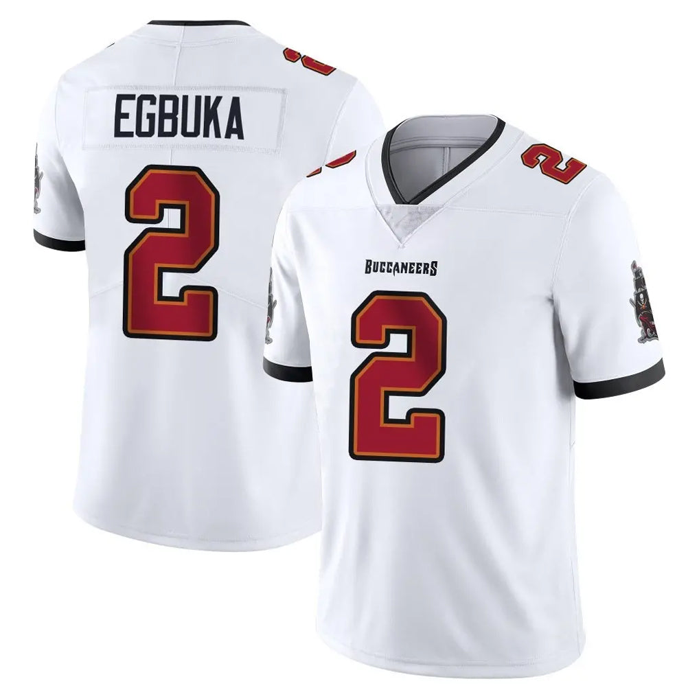 Fenge TB.Buccaneers #2 Emeka Egbuka Player White Limited Vapor Untouchable Home Game Stitched Jerseys