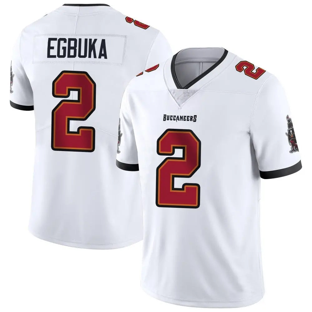 Fenge TB.Buccaneers #2 Emeka Egbuka Player White Vapor Limited Game Stitched Jerseys