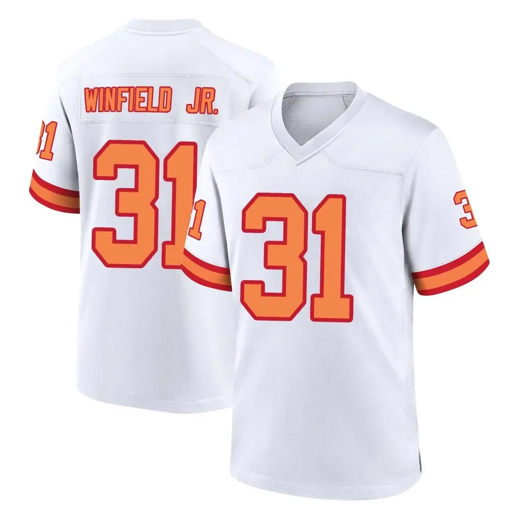 Fenge TB.Buccaneers #31 Antoine Winfield Jr. Player White '76 Home Game Stitched Jerseys