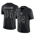 Fenge TB.Buccaneers #34 Alex Anzalone Player Black Reflective Limited Home Game Stitched Jerseys