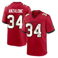 Fenge TB.Buccaneers #34 Alex Anzalone Player Red Home Game Stitched Jerseys