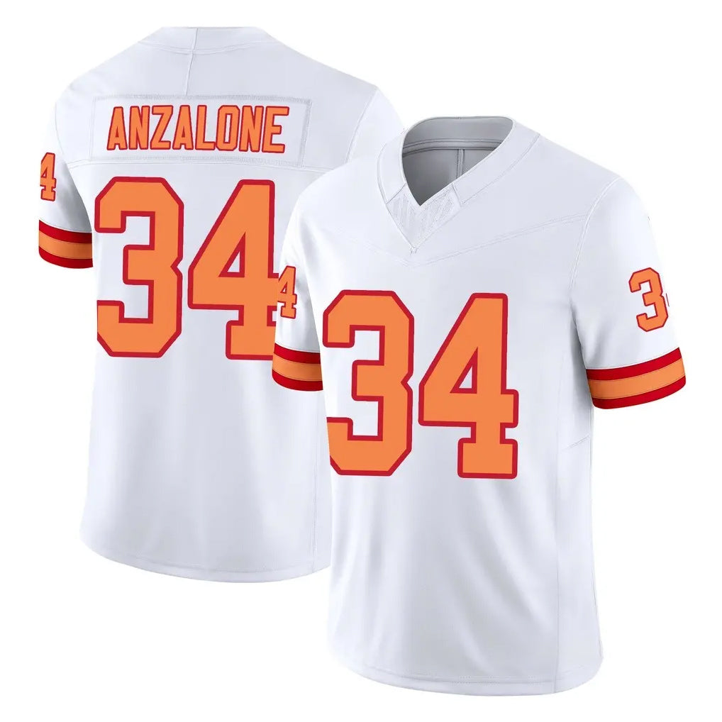 Fenge TB.Buccaneers #34 Alex Anzalone Player White Limited '76 Vapor F.U.S.E. Home Game Stitched Jerseys