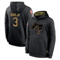 Fenge TB.Buccaneers #3 Rueben Bain Jr. Player Black Salute to Service Sideline Performance Pullover Hoodies Home Game Stitched Jerseys