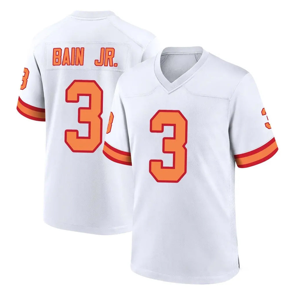 Fenge TB.Buccaneers #3 Rueben Bain Jr. Player White '76 Home Game Stitched Jerseys