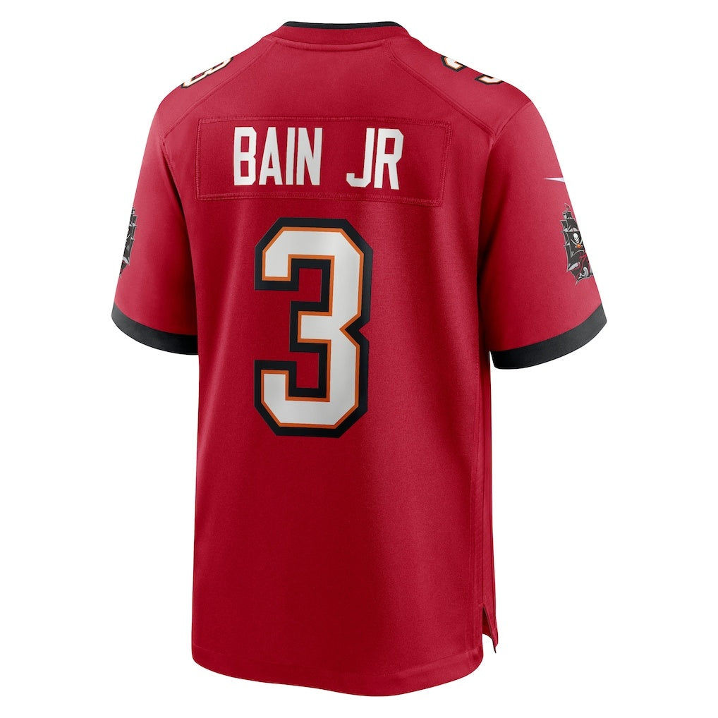 Fenge TB.Buccaneers #3 Rueben Bain Jr. Red 2026 Draft First Round Pick No. 15 Team Game Stitched Jerseys