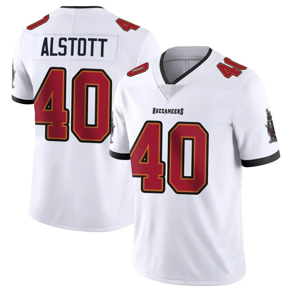 Fenge TB.Buccaneers #40 Mike Alstott Player Limited White Vapor Untouchable Stitched Jerseys