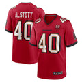 Fenge TB.Buccaneers #40 Mike Alstott Player Red 50th Anniversary GameStitched Jerseys