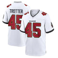 Fenge TB.Buccaneers #45 Josiah Trotter Player White Home Game Stitched Jerseys