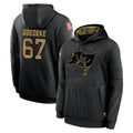 Fenge TB.Buccaneers #67 Luke Goedeke Player Black Salute to Service Sideline Performance Pullover Hoodies Home Game Stitched Jerseys