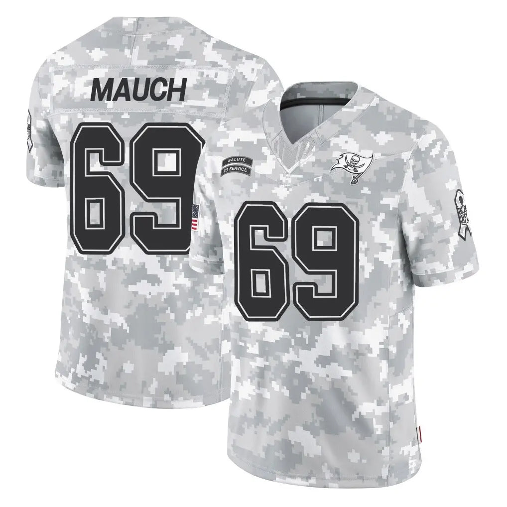 Fenge TB.Buccaneers #69 Cody Mauch Player Arctic Camo Limited Salute To Service Home Game Stitched Jerseys