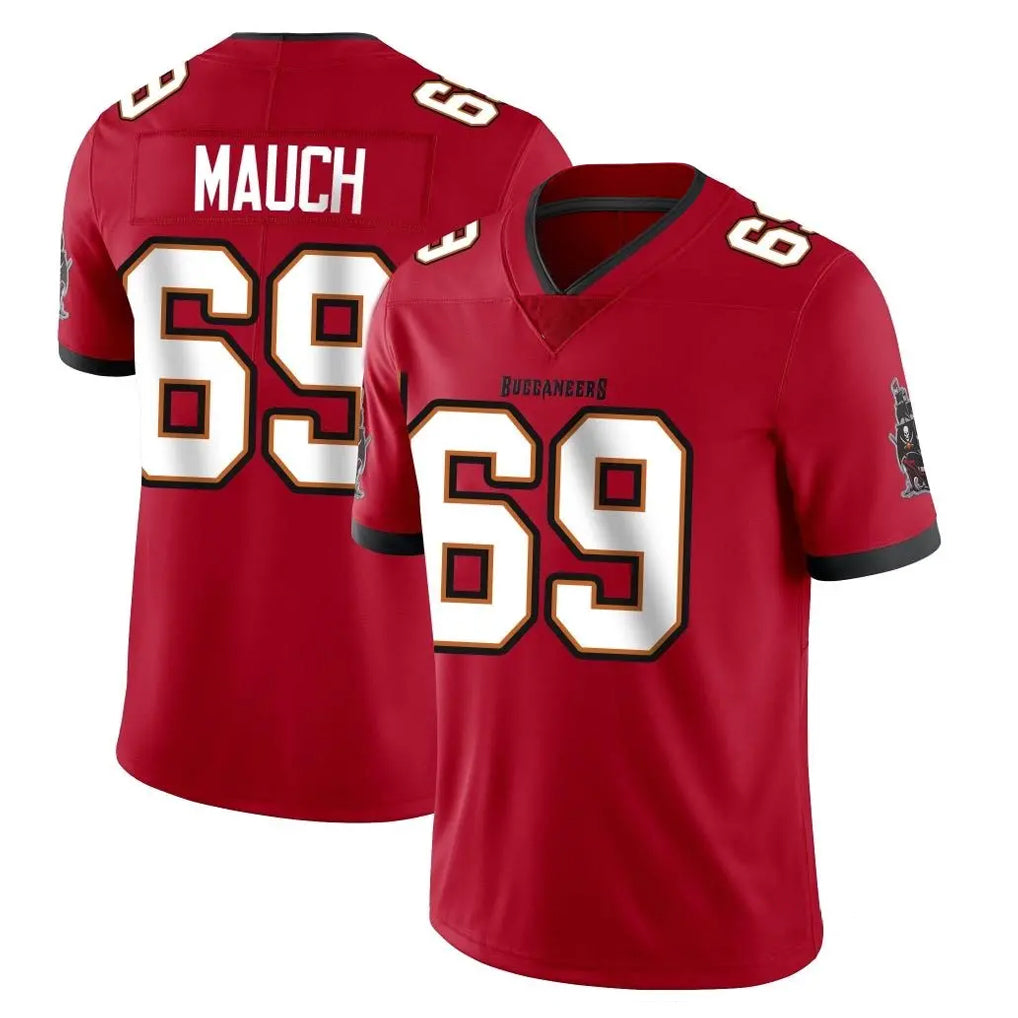 Fenge TB.Buccaneers #69 Cody Mauch Player Red Limited Vapor Home Game Stitched Jerseys