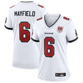 Fenge TB.Buccaneers #6 Baker Mayfield Player White 50th Anniversary Game Stitched Jerseys