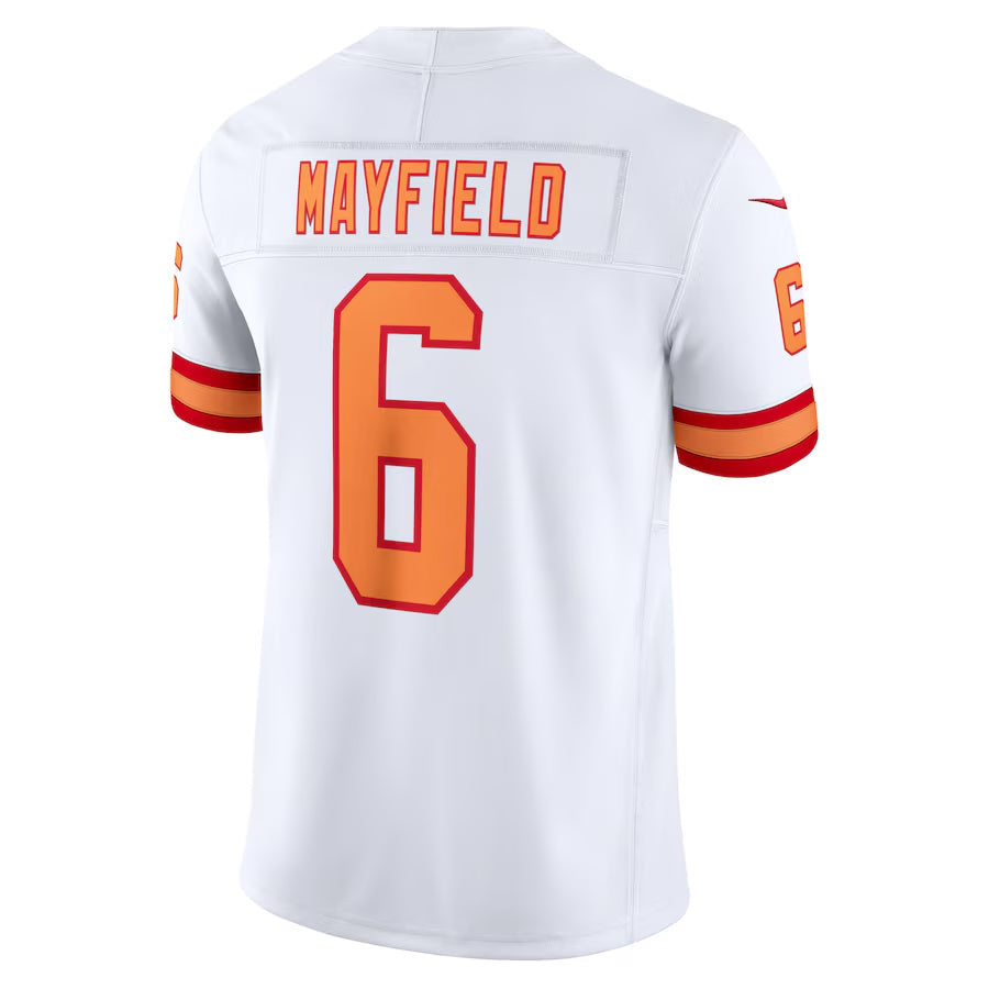 Fenge TB.Buccaneers #6 Baker Mayfield Player White Vapor F.U.S.E. Limited Stitched Jerseys