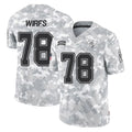 Fenge TB.Buccaneers #78 Tristan Wirfs Player Arctic Camo Limited Salute To Service Home Game Stitched Jerseys
