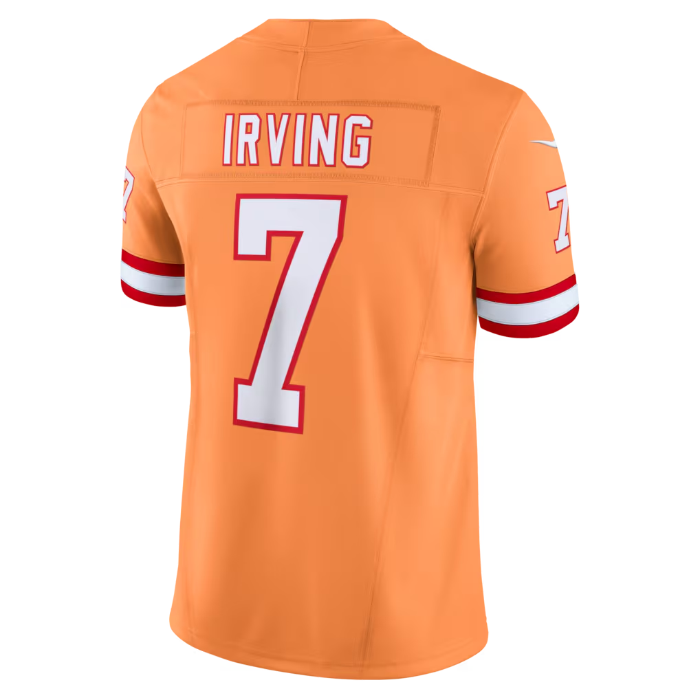Fenge TB.Buccaneers #7 Bucky Irving Orange Alternate 2 Throwback Vapor F.U.S.E. Limited Stitched Jerseys