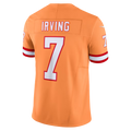 Fenge TB.Buccaneers #7 Bucky Irving Orange Alternate 2 Throwback Vapor F.U.S.E. Limited Stitched Jerseys