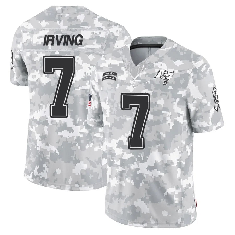 Fenge TB.Buccaneers #7 Bucky Irving Player Limited Arctic Camo Stitched Jerseys