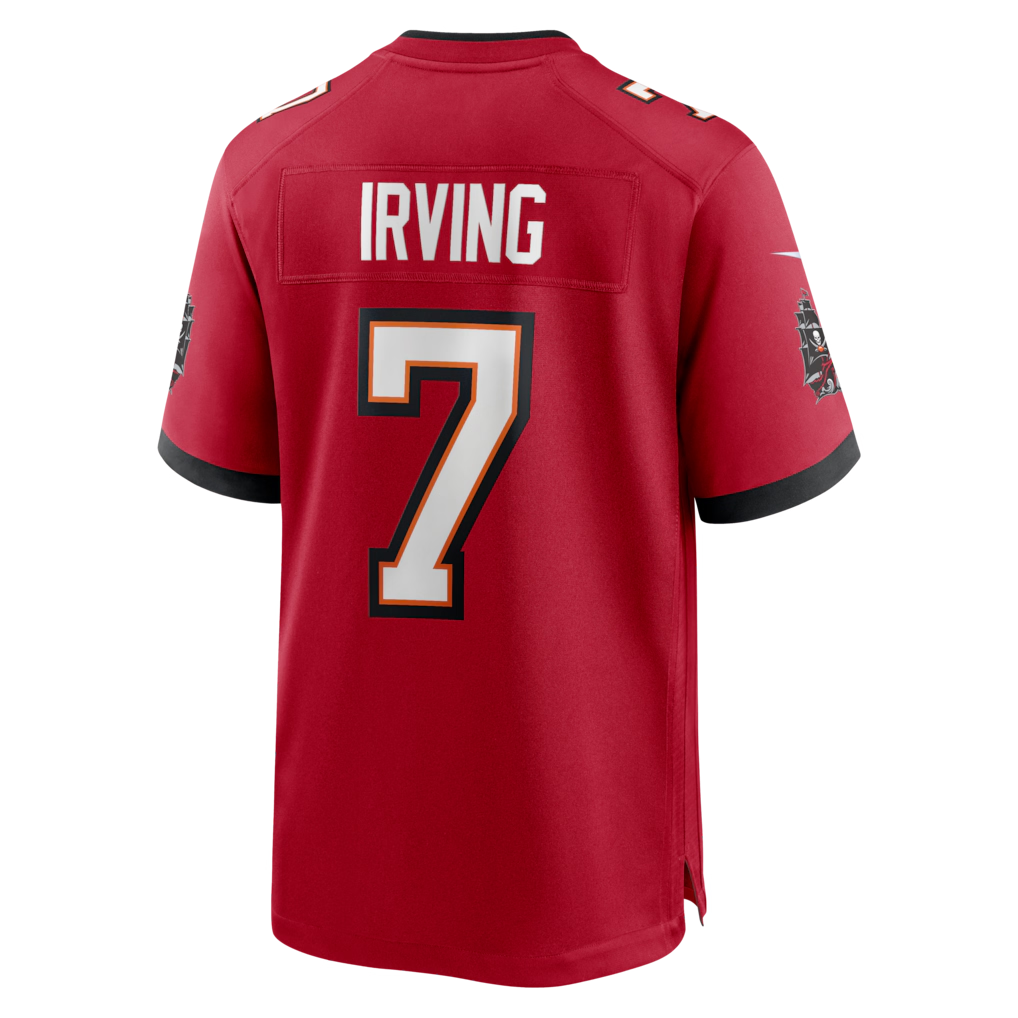 Fenge TB.Buccaneers #7 Bucky Irving Red Game Stitched Jerseys
