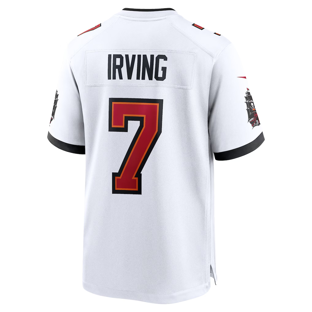 Fenge TB.Buccaneers #7 Bucky Irving White Game Stitched Jerseys