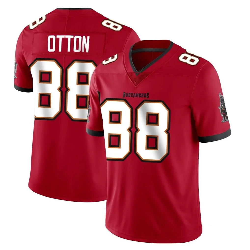 Fenge TB.Buccaneers #88 Cade Otton Player Red Limited Vapor Home Game Stitched Jerseys
