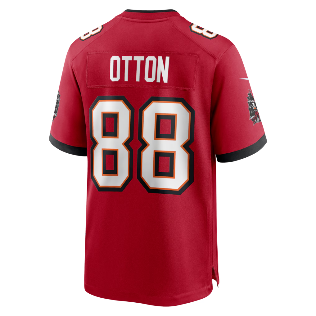 Fenge TB.Buccaneers #88 Cade Otton Red Game Player Stitched Jerseys