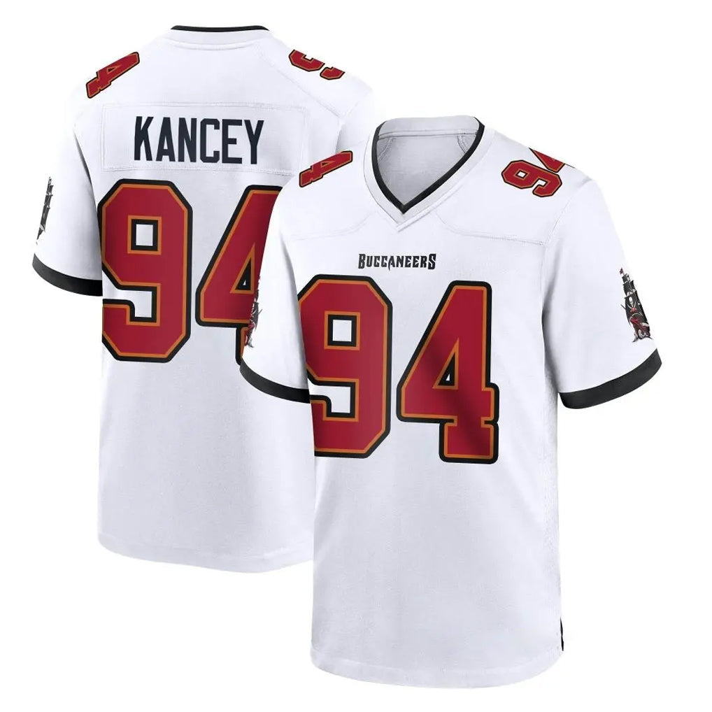 Fenge TB.Buccaneers #94 Calijah Kancey Player White Home Game Stitched Jerseys