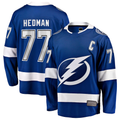 Fenge TB.Lightning #77 Victor Hedman Blue Home Captain Patch Breakaway Jerseys