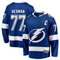 Fenge TB.Lightning #77 Victor Hedman Blue Home Captain Patch Breakaway Jerseys