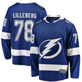 Fenge TB.Lightning #78 Emil Lilleberg Blue Home Premier Breakaway Player Jerseys