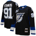 Fenge TB.Lightning #91 Steven Stamkos Mitchell & Ness Black 2008?09 Power Play Jerseys