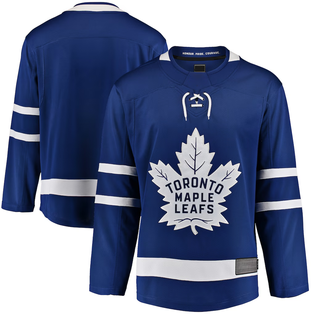 Fenge T.Maple Leafs Blue Breakaway Home Jerseys