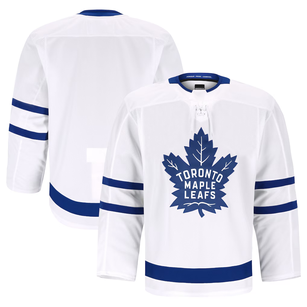 Fenge T.Maple Leafs White Away Authentic Pro Jerseys