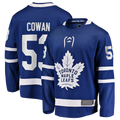Fenge T.Maple Leafs #53 Easton Cowan Blue Home Breakaway Jerseys