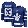 Fenge T.Maple Leafs #63 Matias Maccelli Blue Home Breakaway Jerseys