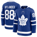 Fenge T.Maple Leafs #88 William Nylander Blue Home Premium Jerseys
